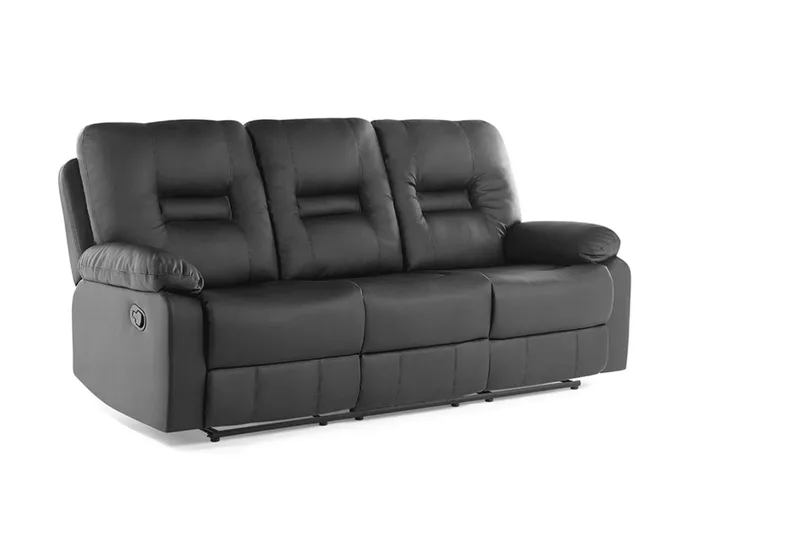 Rovik Soffa 3 Sits, Svart