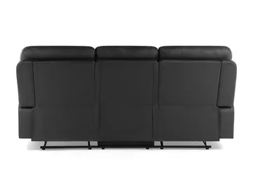 Rovik Soffa 3 Sits - Svart - Möbler - Vardagsrum - Soffor - Reclinersoffor & Biosoffor