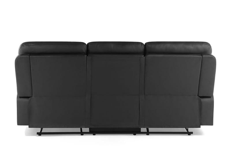 Rovik Soffa 3 Sits - Svart - Möbler - Vardagsrum - Soffor - Reclinersoffor & Biosoffor