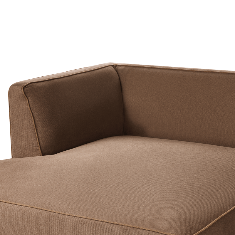 3-sits soffa Sater Högervänd - Brun - Möbler - Vardagsrum - Soffor - Divansoffa & schäslong