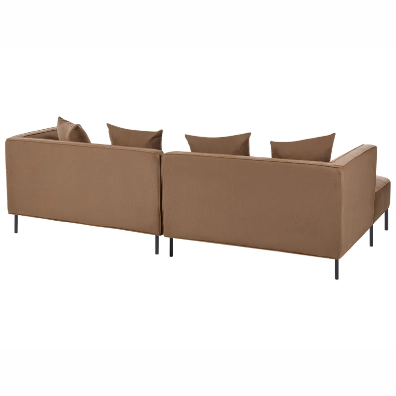 3-sits soffa Sater Högervänd - Brun - Möbler - Vardagsrum - Soffor - Divansoffa & schäslong
