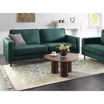 3-sits soffa Savalen - Grön, Svart - Möbler - Vardagsrum - Soffor - Sammetssoffor
