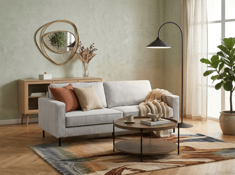 3-sits soffa Savalen - Ljusgrå - Möbler - Vardagsrum - Soffor - 3-sits soffor