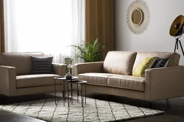 Savalen Soffa 3 Sits - Beige - Möbler - Vardagsrum - Soffor - 3-sits soffor