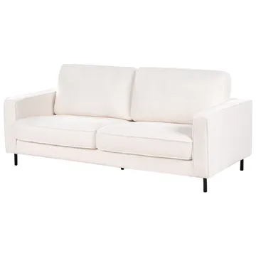 3-sits soffa Savalen - Vit, Svart - Möbler - Vardagsrum - Soffor - 3-sits soffor