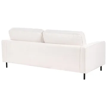 3-sits soffa Savalen - Vit, Svart - Möbler - Vardagsrum - Soffor - 3-sits soffor