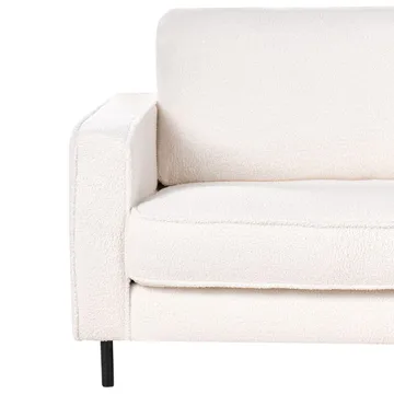 3-sits soffa Savalen - Vit, Svart - Möbler - Vardagsrum - Soffor - 3-sits soffor