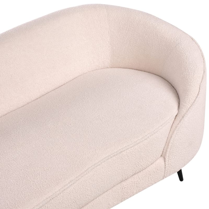 3-sits soffa Savar - Beige, svart - Möbler - Vardagsrum - Soffor - 3-sits soffor