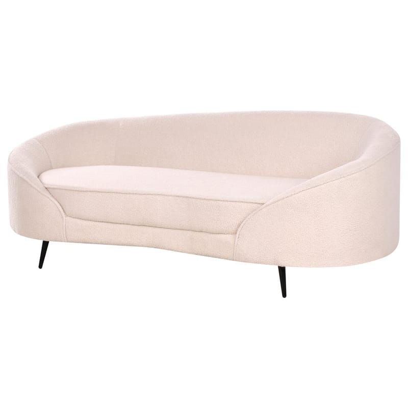 3-sits soffa Savar - Beige, svart - Möbler - Vardagsrum - Soffor - 3-sits soffor