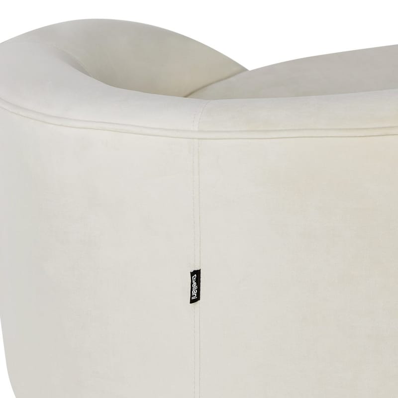 3-sits soffa Savar - Ljusbeige, guld - Möbler - Vardagsrum - Soffor - Sammetssoffor