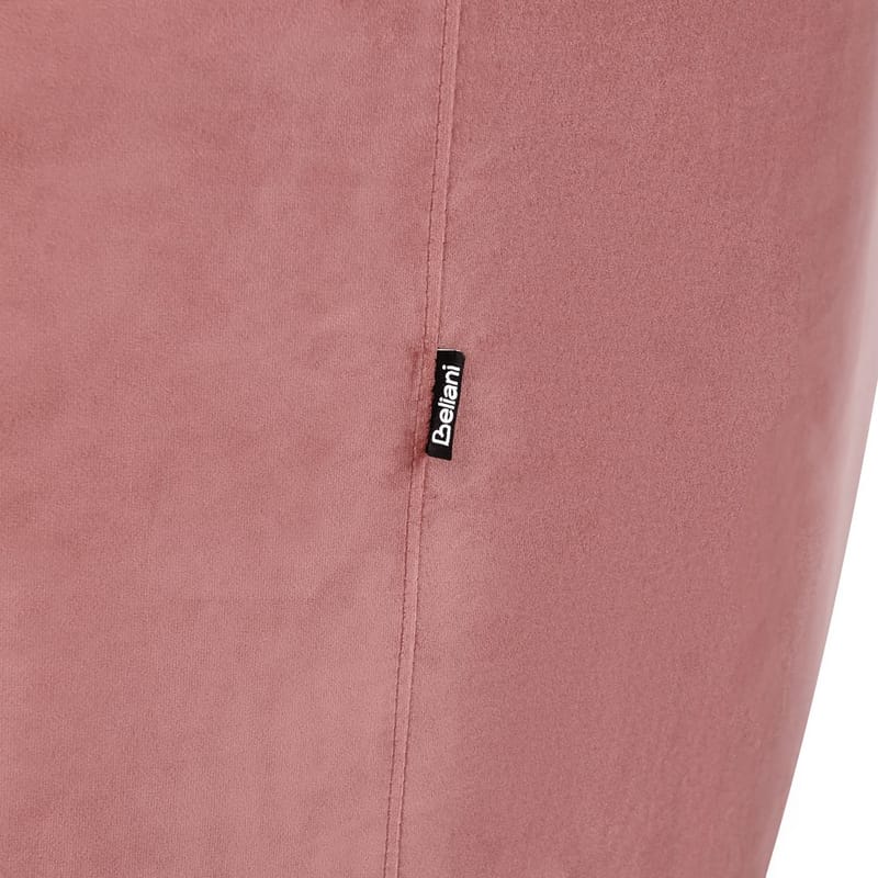 3-sits soffa Savar - Rosa, guld - Möbler - Vardagsrum - Soffor - Sammetssoffor