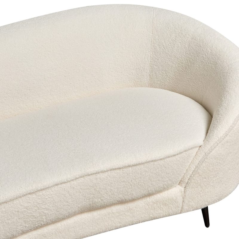 3-sits soffa Savar - Vit, Svart - Möbler - Vardagsrum - Soffor - 3-sits soffor