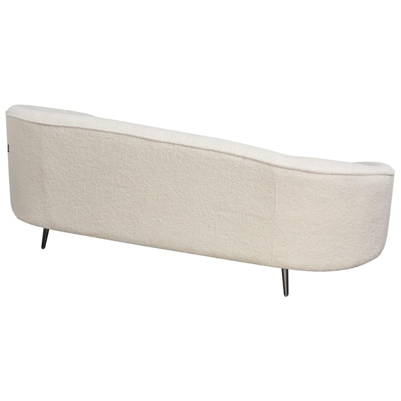 3-sits soffa Savar - Vit, Svart - Möbler - Vardagsrum - Soffor - 3-sits soffor