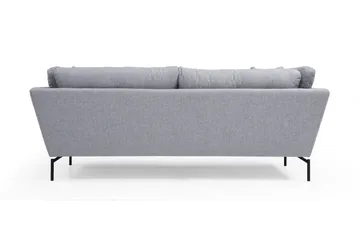 Schirra 3-Sits Soffa - Grå - Möbler - Vardagsrum - Soffor - 3-sits soffor
