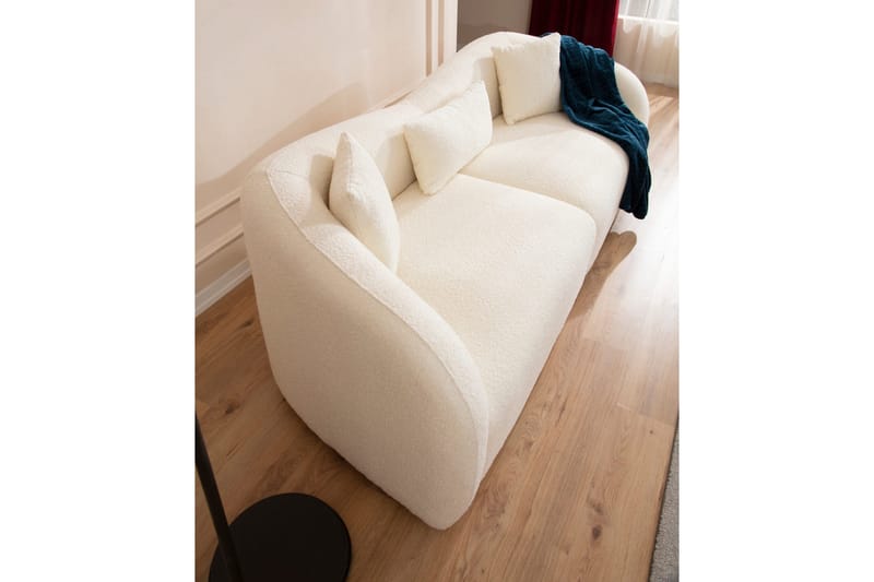 Scone Soffa 3-sits - Beige|Bouclé - Möbler - Vardagsrum - Soffor - 3-sits soffor
