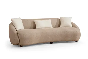Scone Soffa 3-sits - Brun|Bouclé - Möbler - Vardagsrum - Soffor - 3-sits soffor