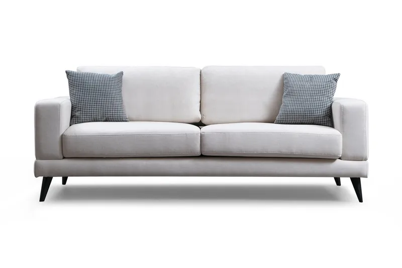 Selder 3-sits Soffa, Beige/Svart