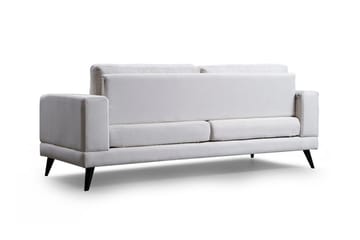 Selder Bäddbar Djup Bäddsoffa i Tyg - Beige - Möbler - Vardagsrum - Bäddsoffor - 3-sits bäddsoffa