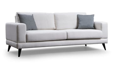 Selder Bäddbar Djup Bäddsoffa i Tyg - Beige - Möbler - Vardagsrum - Bäddsoffor - 3-sits bäddsoffa