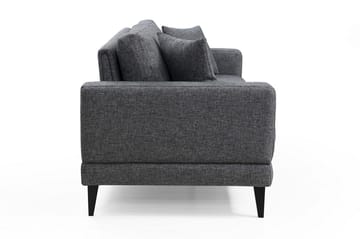 Selder Bäddbar Djup Bäddsoffa i Tyg - Grå - Möbler - Vardagsrum - Bäddsoffor - 3-sits bäddsoffa