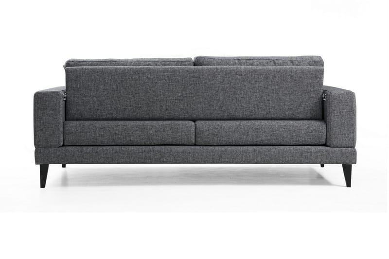 Selder Bäddbar Djup Bäddsoffa i Tyg - Grå - Möbler - Vardagsrum - Bäddsoffor - 3-sits bäddsoffa