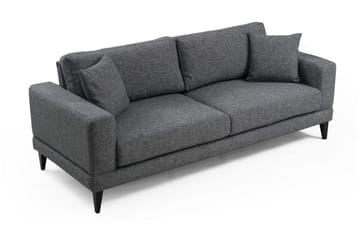 Selder Bäddbar Djup Bäddsoffa i Tyg - Grå - Möbler - Vardagsrum - Bäddsoffor - 3-sits bäddsoffa