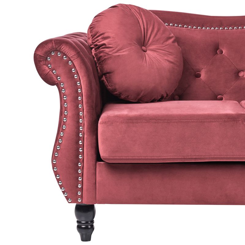 3-sits soffa Skien - Mörkröd - Möbler - Vardagsrum - Soffor - Sammetssoffor