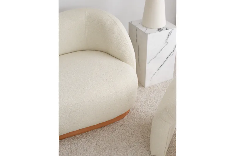 Slon Teddy Soffa 3-sits - Vit - Möbler - Vardagsrum - Soffor - 3-sits soffor