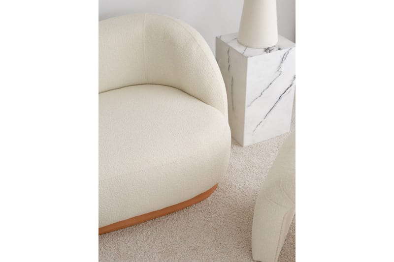 Slon Teddy Soffa 3-sits - Vit - Möbler - Vardagsrum - Soffor - 3-sits soffor