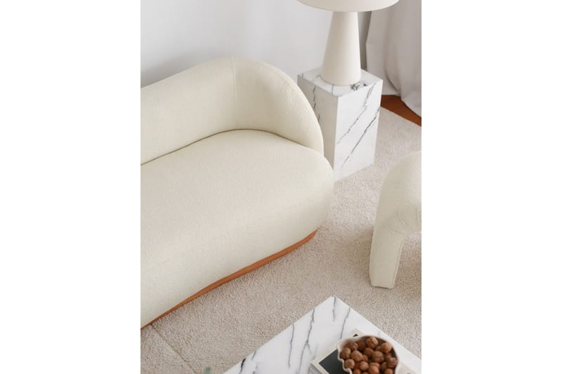 Slon Teddy Soffa 3-sits - Vit - Möbler - Vardagsrum - Soffor - 3-sits soffor