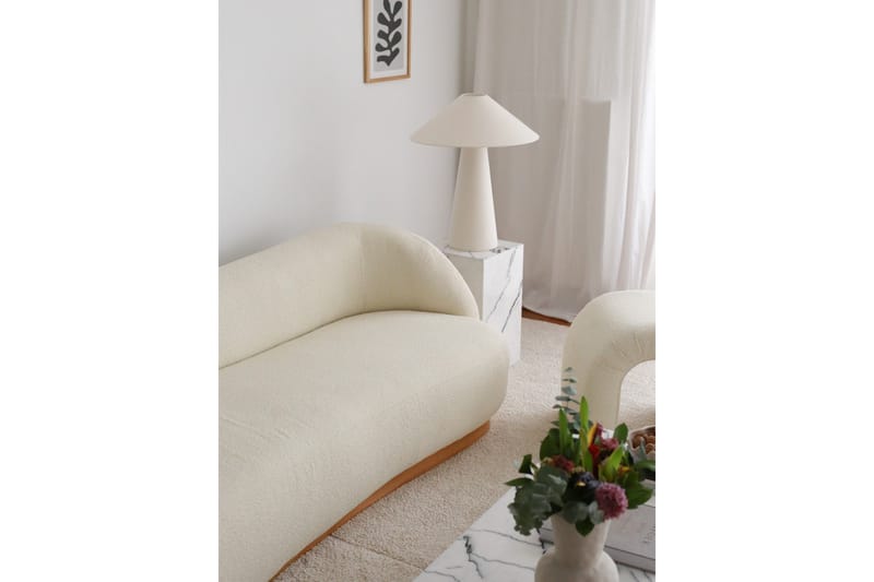 Slon Teddy Soffa 3-sits - Vit - Möbler - Vardagsrum - Soffor - 3-sits soffor