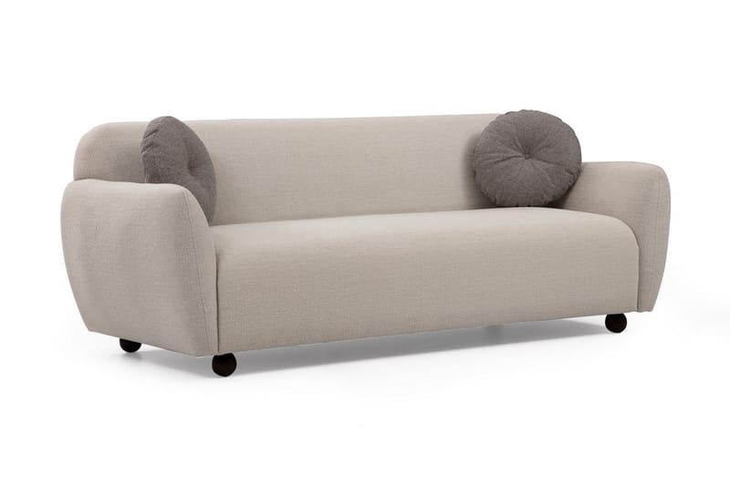 Snowdon Soffa 3-sits Cream - Möbler - Vardagsrum - Soffor - 3-sits soffor