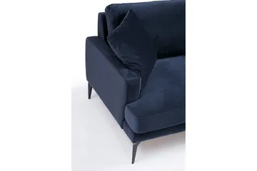 Sowka 3-Sits Soffa - Blå - Möbler - Vardagsrum - Soffor - 3-sits soffor