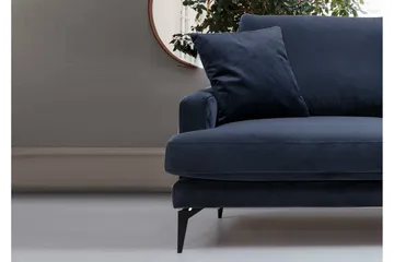 Sowka 3-Sits Soffa - Blå - Möbler - Vardagsrum - Soffor - 3-sits soffor