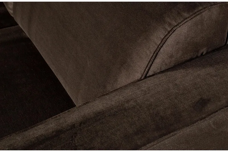 Statement 3-sits Soffa - Brun - Möbler - Vardagsrum - Soffor - 3-sits soffor