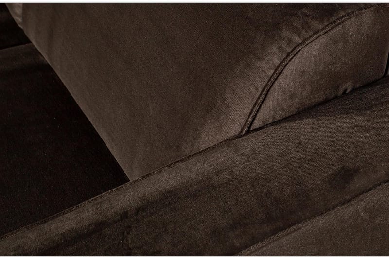 Statement 3-sits Soffa - Brun - Möbler - Vardagsrum - Soffor - 3-sits soffor