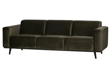 Statement 3-sits Soffa - Brun - Möbler - Vardagsrum - Soffor - 3-sits soffor