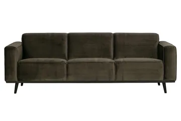 Statement 3-sits Soffa - Brun - Möbler - Vardagsrum - Soffor - 3-sits soffor