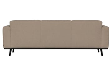 Statement 3-sits Soffa i Bouclé - Beige - Möbler - Vardagsrum - Soffor - 3-sits soffor