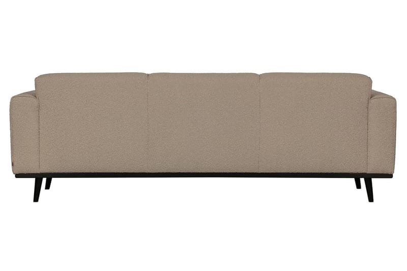 Statement 3-sits Soffa i Bouclé - Beige - Möbler - Vardagsrum - Soffor - 3-sits soffor