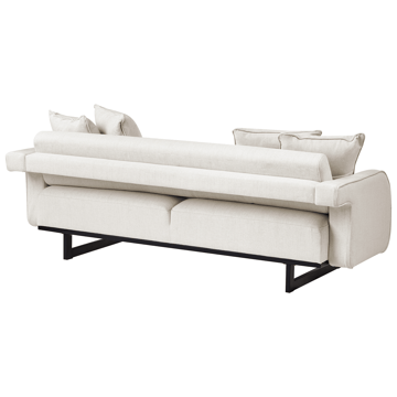 3-sits soffa Svanek - Off-White - Möbler - Vardagsrum - Soffor - 3-sits soffor