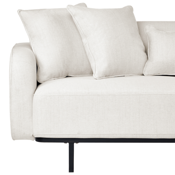 3-sits soffa Svanek - Off-White - Möbler - Vardagsrum - Soffor - 3-sits soffor