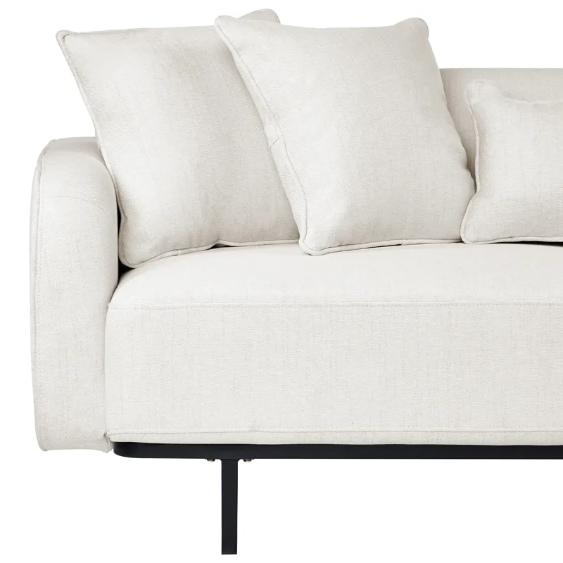 3-sits soffa Svanek - Off-White - Möbler - Vardagsrum - Soffor - 3-sits soffor