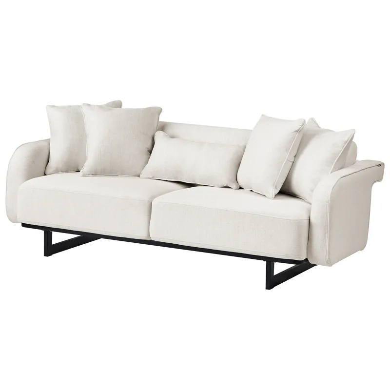 3-sits soffa Svanek - Off-White - Möbler - Vardagsrum - Soffor - 3-sits soffor