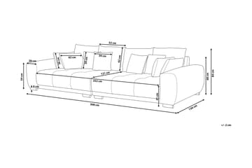 Torpo Soffa 3 Sits - Grå - Möbler - Vardagsrum - Soffor - 3-sits soffor