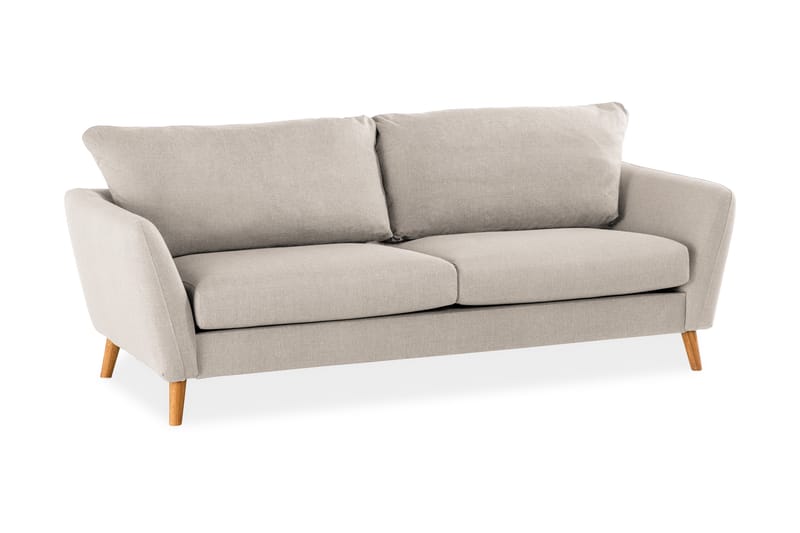 Trend 3-sits Tygsoffa - Beige - Möbler - Vardagsrum - Soffor - 3-sits soffor