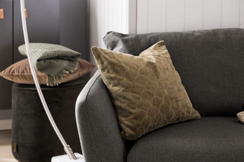 Trend 3-sits Tygsoffa - Svart - Möbler - Vardagsrum - Soffor - 3-sits soffor