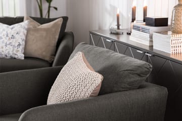 Trend 3-sits Tygsoffa - Svart - Möbler - Vardagsrum - Soffor - 3-sits soffor