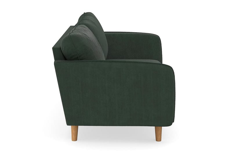 Trend Lyx 3-sits Manchestersoffa - Mörkgrön - Möbler - Vardagsrum - Soffor - 3-sits soffor