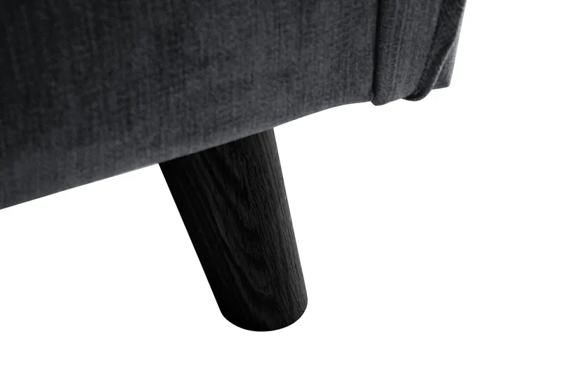 Trend Lyx 3-sits Soffa - Mörkgrå/Svart - Möbler - Vardagsrum - Soffor - 3-sits soffor